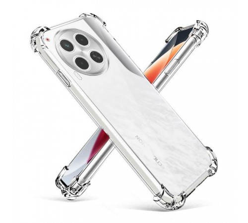 Чохол до мобільного телефона BeCover Anti-Shock Tecno Camon 30 (CL6) Clear (711790) Чохол до мобільного телефона BeCover Anti-Shock Tecno Camon 30 (CL6) Clear (711790)