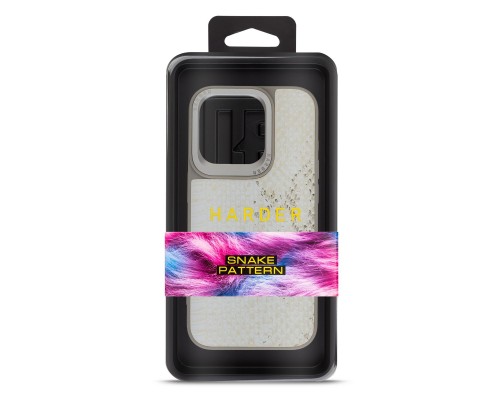 Чехол для мобильного телефона Harder Snake Pattern Apple iPhone 14 Pro White Cream (ARM76807) Чехол для мобильного телефона Harder Snake Pattern Apple iPhone 14 Pro White Cream (ARM76807)