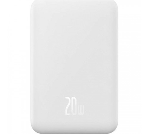 Батарея универсальная Baseus Magnetic Mini 20000mAh 20W, White (P10022102212-01 / PPCXM20) Батарея универсальная Baseus Magnetic Mini 20000mAh 20W, White (P10022102212-01 / PPCXM20)