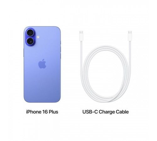 Мобильный телефон Apple iPhone 16 Plus 128GB Ultramarine (MXVX3) Мобильный телефон Apple iPhone 16 Plus 128GB Ultramarine (MXVX3)