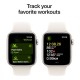 Смарт-годинник Apple Watch SE 2024 GPS 40mm Starlight Aluminium Case with Starlight Sport Band - M/L (MXEG3QH/A)