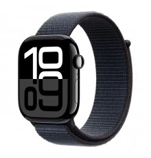Смарт-часы Apple Watch Series 10 GPS 46mm Jet Black Aluminium Case with Ink Sport Loop (MWWR3QH/A)
