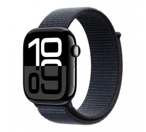 Смарт-годинник Apple Watch Series 10 GPS 46mm Jet Black Aluminium Case with Ink Sport Loop (MWWR3QH/A) Смарт-годинник Apple Watch Series 10 GPS 46mm Jet Black Aluminium Case with Ink Sport Loop (MWWR3QH/A)