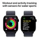 Смарт-годинник Apple Watch Series 10 GPS 46mm Jet Black Aluminium Case with Ink Sport Loop (MWWR3QH/A)
