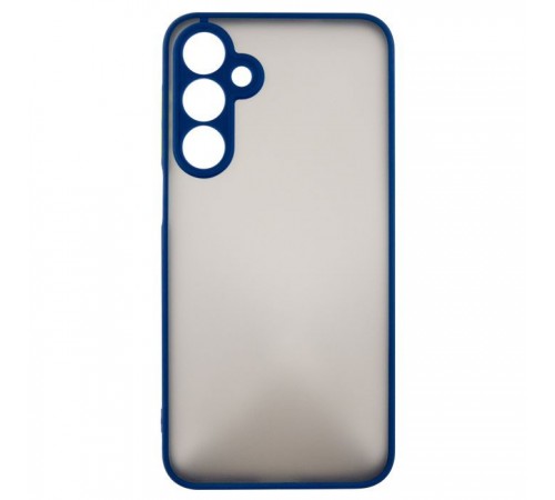 Чехол для мобильного телефона Dengos Samsung Galaxy M35 5G Matte + glass Blue (DG-KM-108) Чехол для мобильного телефона Dengos Samsung Galaxy M35 5G Matte + glass Blue (DG-KM-108)