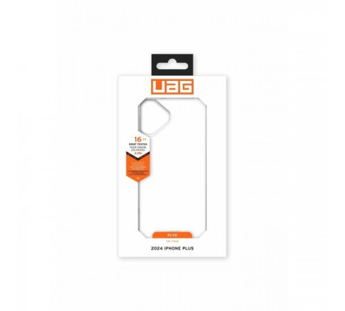 Чохол до мобільного телефона UAG iPhone 16 Plus Plyo Ice (114483114343) Чохол до мобільного телефона UAG iPhone 16 Plus Plyo Ice (114483114343)