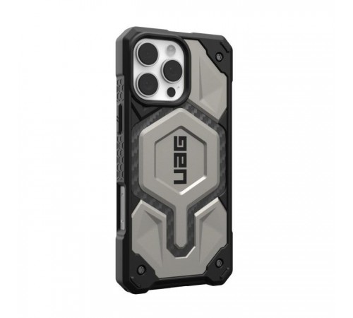 Чехол для мобильного телефона UAG iPhone 16 Pro Max Monarch Pro Magsafe Titanium (114457113636) Чехол для мобильного телефона UAG iPhone 16 Pro Max Monarch Pro Magsafe Titanium (114457113636)