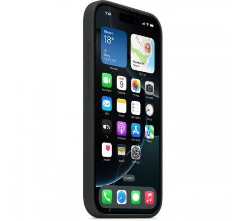 Чехол для мобильного телефона Apple iPhone16 Pro Silicone Case with MagSafe - Black (MYYJ3ZM/A) Чехол для мобильного телефона Apple iPhone16 Pro Silicone Case with MagSafe - Black (MYYJ3ZM/A)