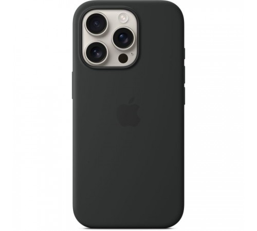 Чехол для мобильного телефона Apple iPhone16 Pro Silicone Case with MagSafe - Black (MYYJ3ZM/A) Чехол для мобильного телефона Apple iPhone16 Pro Silicone Case with MagSafe - Black (MYYJ3ZM/A)
