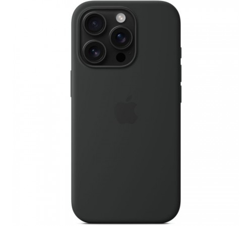 Чехол для мобильного телефона Apple iPhone16 Pro Silicone Case with MagSafe - Black (MYYJ3ZM/A) Чехол для мобильного телефона Apple iPhone16 Pro Silicone Case with MagSafe - Black (MYYJ3ZM/A)