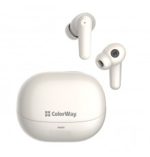 Наушники ColorWay Slim TWS-1 Earbuds Long Life Beige (CW-TWS1BE)