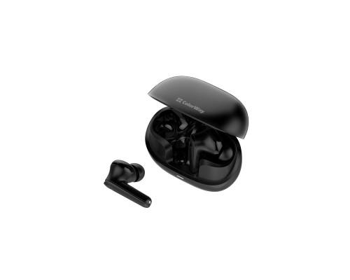 Навушники ColorWay Slim TWS-1 Earbuds Long Life Black (CW-TWS1BK1) Навушники ColorWay Slim TWS-1 Earbuds Long Life Black (CW-TWS1BK1)