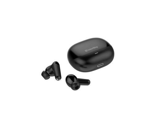 Навушники ColorWay Slim TWS-1 Earbuds Long Life Black (CW-TWS1BK1) Навушники ColorWay Slim TWS-1 Earbuds Long Life Black (CW-TWS1BK1)