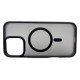 Чохол до мобільного телефона BeCover Metal Buttons Case (MagSafe) для Apple iPhone 16 Pro Max Black (712099)