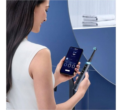 Електрична зубна щітка Oral-B IOM9.1B2.2AD Black Onyx Електрична зубна щітка Oral-B IOM9.1B2.2AD Black Onyx