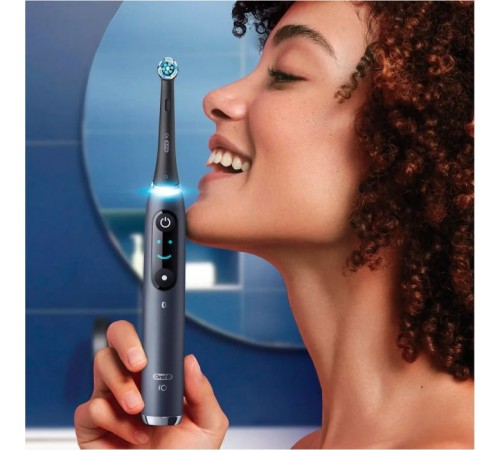Електрична зубна щітка Oral-B IOM9.1B2.2AD Black Onyx Електрична зубна щітка Oral-B IOM9.1B2.2AD Black Onyx