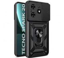 Чохол до мобільного телефона BeCover Military Tecno Spark 20 (KJ5n) Black (712168)