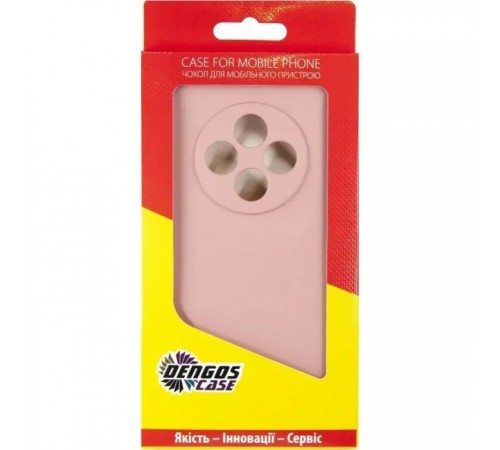 Чохол до мобільного телефона Dengos Soft Oppo Reno 12 F/FS (pink) (DG-TPU-SOFT-67) Чохол до мобільного телефона Dengos Soft Oppo Reno 12 F/FS (pink) (DG-TPU-SOFT-67)