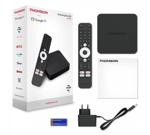 Медиаплеер THOMSON Streaming Box 240 4K UHD (223489) Медиаплеер THOMSON Streaming Box 240 4K UHD (223489)