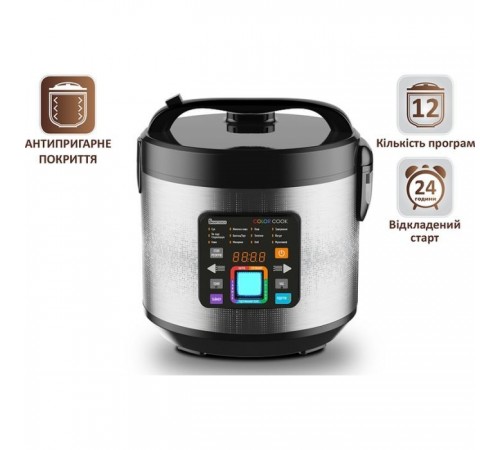 Мультиварка PRIME Technics PMC 1286 Color Cook Мультиварка PRIME Technics PMC 1286 Color Cook