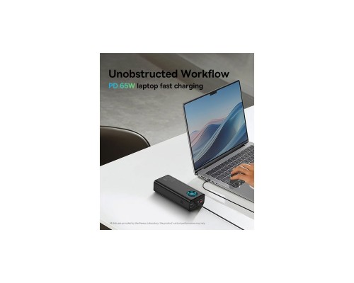 Батарея универсальная Baseus Amblight 26800mAh 65W OE, black (P10022402113-00) Батарея универсальная Baseus Amblight 26800mAh 65W OE, black (P10022402113-00)
