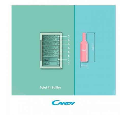 Холодильник Candy CWC154EEL/NF Холодильник Candy CWC154EEL/NF