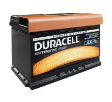 Акумулятор автомобільний Duracell Extreme AGM Start-Stop DE80AGM 80Ah 800A R+ (80AH)