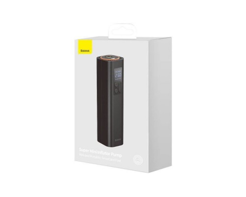 Автомобільний компресор Baseus Super Mini Inflator Pump Black (CRCQ000001) Автомобільний компресор Baseus Super Mini Inflator Pump Black (CRCQ000001)