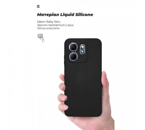 Чохол до мобільного телефона Armorstandart ICON Infinix Hot 50i / Smart 9 Camera cover Black (ARM80980) Чохол до мобільного телефона Armorstandart ICON Infinix Hot 50i / Smart 9 Camera cover Black (ARM80980)