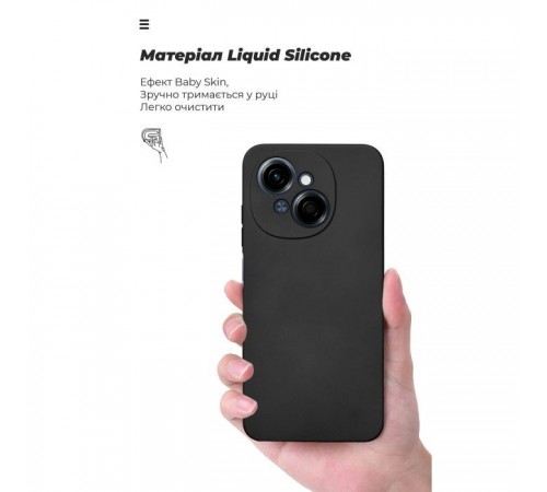 Чохол до мобільного телефона Armorstandart ICON Tecno Spark Go 1 (KL4) Camera cover Black (ARM81215) Чохол до мобільного телефона Armorstandart ICON Tecno Spark Go 1 (KL4) Camera cover Black (ARM81215)