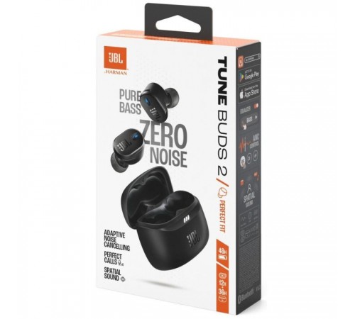 Навушники JBL Tune Buds 2 Black (JBLTBUDS2BLK) Навушники JBL Tune Buds 2 Black (JBLTBUDS2BLK)