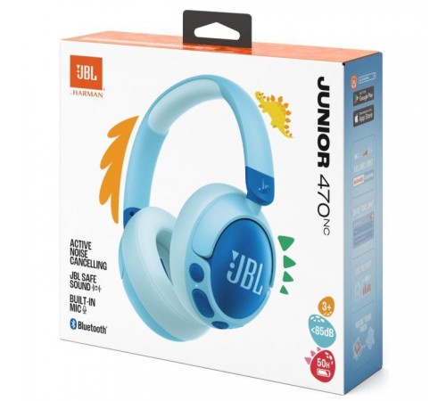 Наушники JBL JR 470 NC Blue (JBLJR470NCBLU) Наушники JBL JR 470 NC Blue (JBLJR470NCBLU)