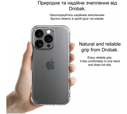 Чехол для мобильного телефона Drobak Acrylic Case with Airbag для iPhone 14 (949401) Чехол для мобильного телефона Drobak Acrylic Case with Airbag для iPhone 14 (949401)