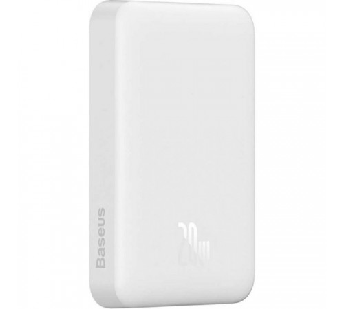 Батарея универсальная Baseus Wireless Magnetic Mini 10000mAh 20W, White (PPCX030002\PPCXM10) (P10022100212-00) Батарея универсальная Baseus Wireless Magnetic Mini 10000mAh 20W, White (PPCX030002\PPCXM10) (P10022100212-00)