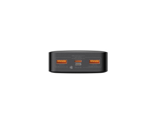 Батарея універсальна Baseus Bipow Digital Display 20000mAh 20W, Black (PPDML-M01) (PPBD050501) Батарея універсальна Baseus Bipow Digital Display 20000mAh 20W, Black (PPDML-M01) (PPBD050501)