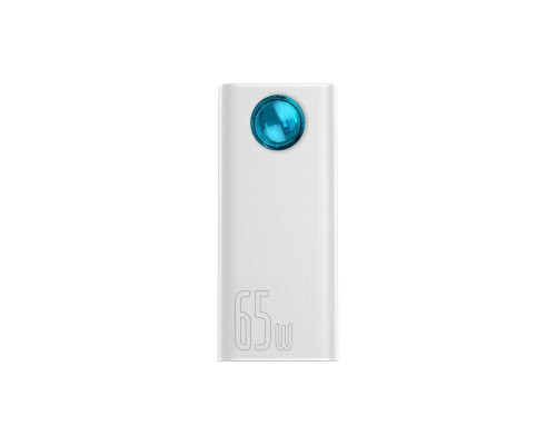 Батарея універсальна Baseus Amblight Digital Quick 30000mAh 65W, White (PPLG000102) Батарея універсальна Baseus Amblight Digital Quick 30000mAh 65W, White (PPLG000102)
