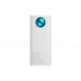 Батарея універсальна Baseus Amblight Digital Quick 30000mAh 65W, White (PPLG000102)