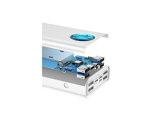 Батарея універсальна Baseus Amblight Digital Quick 30000mAh 65W, White (PPLG000102) Батарея універсальна Baseus Amblight Digital Quick 30000mAh 65W, White (PPLG000102)