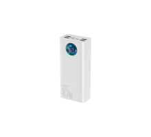 Батарея универсальная Baseus Amblight Digital Quick 30000mAh 65W, White (PPLG000102)