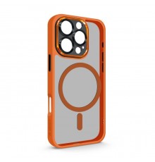 Чохол до мобільного телефона Armorstandart Unit MagSafe SE Apple iPhone 16 Pro Orange Black (ARM81148)