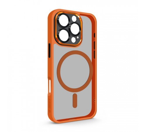 Чохол до мобільного телефона Armorstandart Unit MagSafe SE Apple iPhone 16 Pro Orange Black (ARM81148) Чохол до мобільного телефона Armorstandart Unit MagSafe SE Apple iPhone 16 Pro Orange Black (ARM81148)