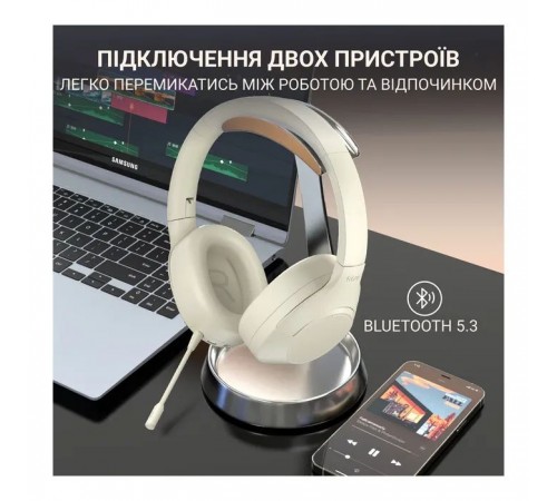 Наушники Fifine X3W Wireless White (X3W) Наушники Fifine X3W Wireless White (X3W)