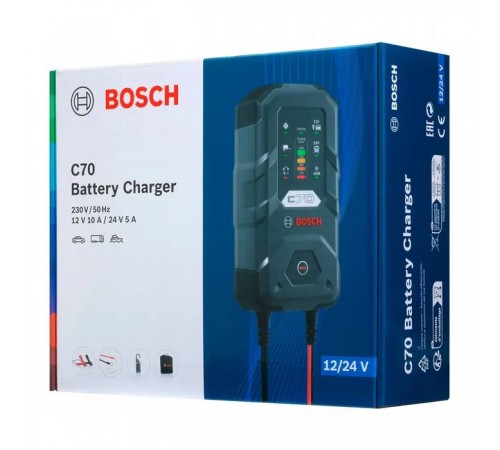 Зарядное устройство для автомобильного аккумулятора Bosch 0189911070 Зарядное устройство для автомобильного аккумулятора Bosch 0189911070