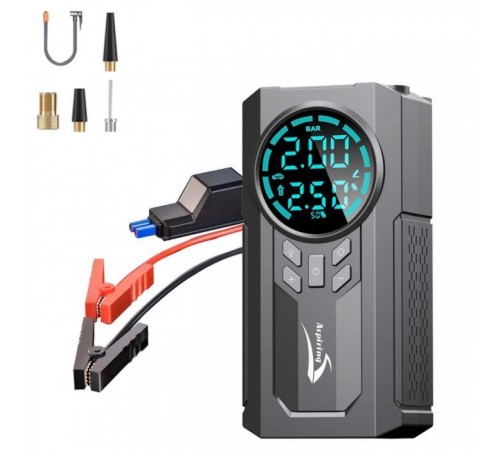 Пуско зарядний пристрій Aspiring Jump 2 8000mAh Power bank 3-in-1 with inflator, compressor (JM8000PI) Пуско зарядний пристрій Aspiring Jump 2 8000mAh Power bank 3-in-1 with inflator, compressor (JM8000PI)