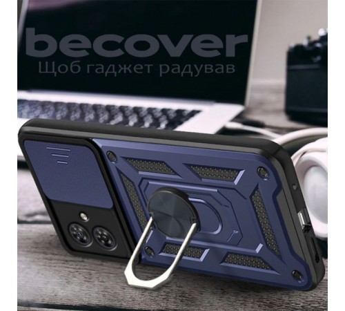 Чохол до мобільного телефона BeCover Military Motorola Moto G55 Blue (713057) Чохол до мобільного телефона BeCover Military Motorola Moto G55 Blue (713057)