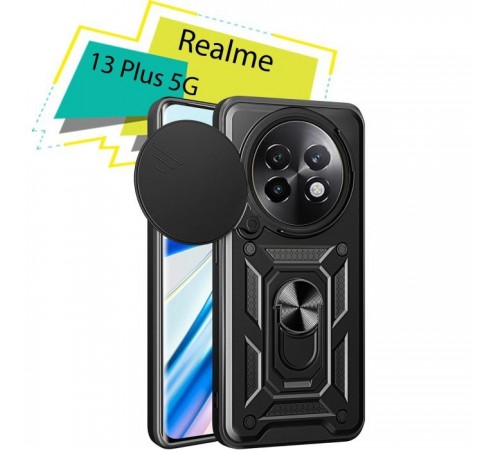 Чохол до мобільного телефона BeCover Military Realme 13 Plus 5G Black (713076) Чохол до мобільного телефона BeCover Military Realme 13 Plus 5G Black (713076)