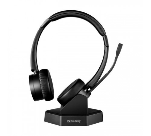 Навушники Sandberg Wireless Office Headset Pro+ Bluetooth Black (126-18) Навушники Sandberg Wireless Office Headset Pro+ Bluetooth Black (126-18)