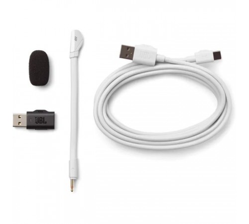 Навушники JBL Quantum 360 Wireless White (JBLQTUM360WHT) Навушники JBL Quantum 360 Wireless White (JBLQTUM360WHT)