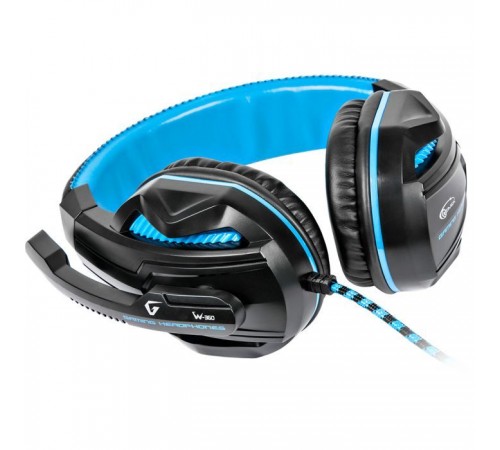 Навушники Gemix W-360 black-blue Навушники Gemix W-360 black-blue