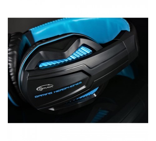 Навушники Gemix W-360 black-blue Навушники Gemix W-360 black-blue
